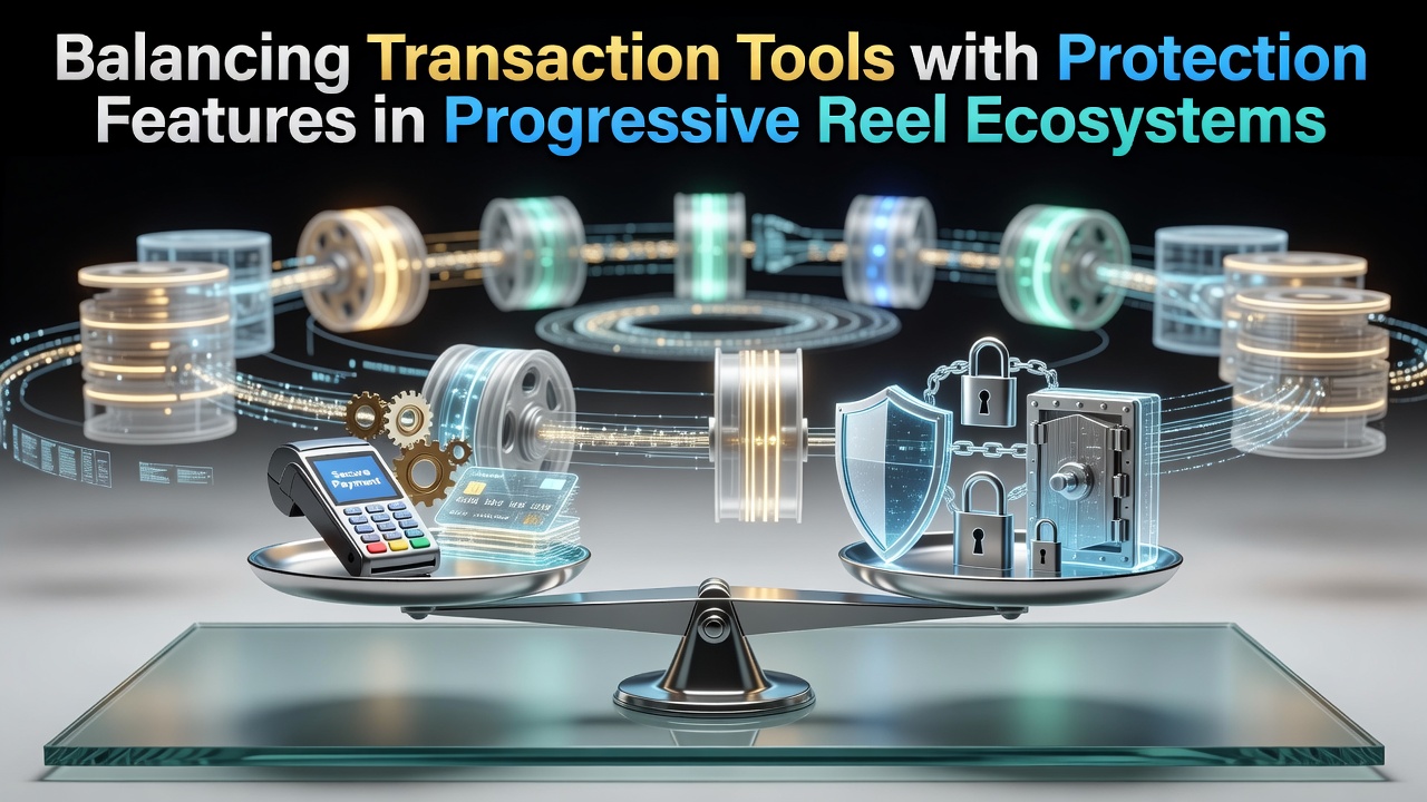 Illustration of secure payment interfaces integrated with protection tools in progressive slot platforms