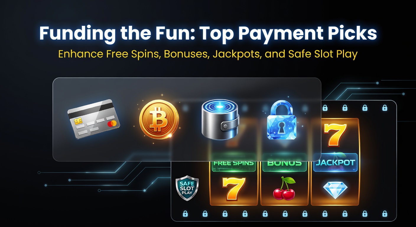 Dynamic graphic showing secure payment gateways shielding slot players, with locks around free spin wheels, bonus vaults, and glowing jackpot pots under a safety shield