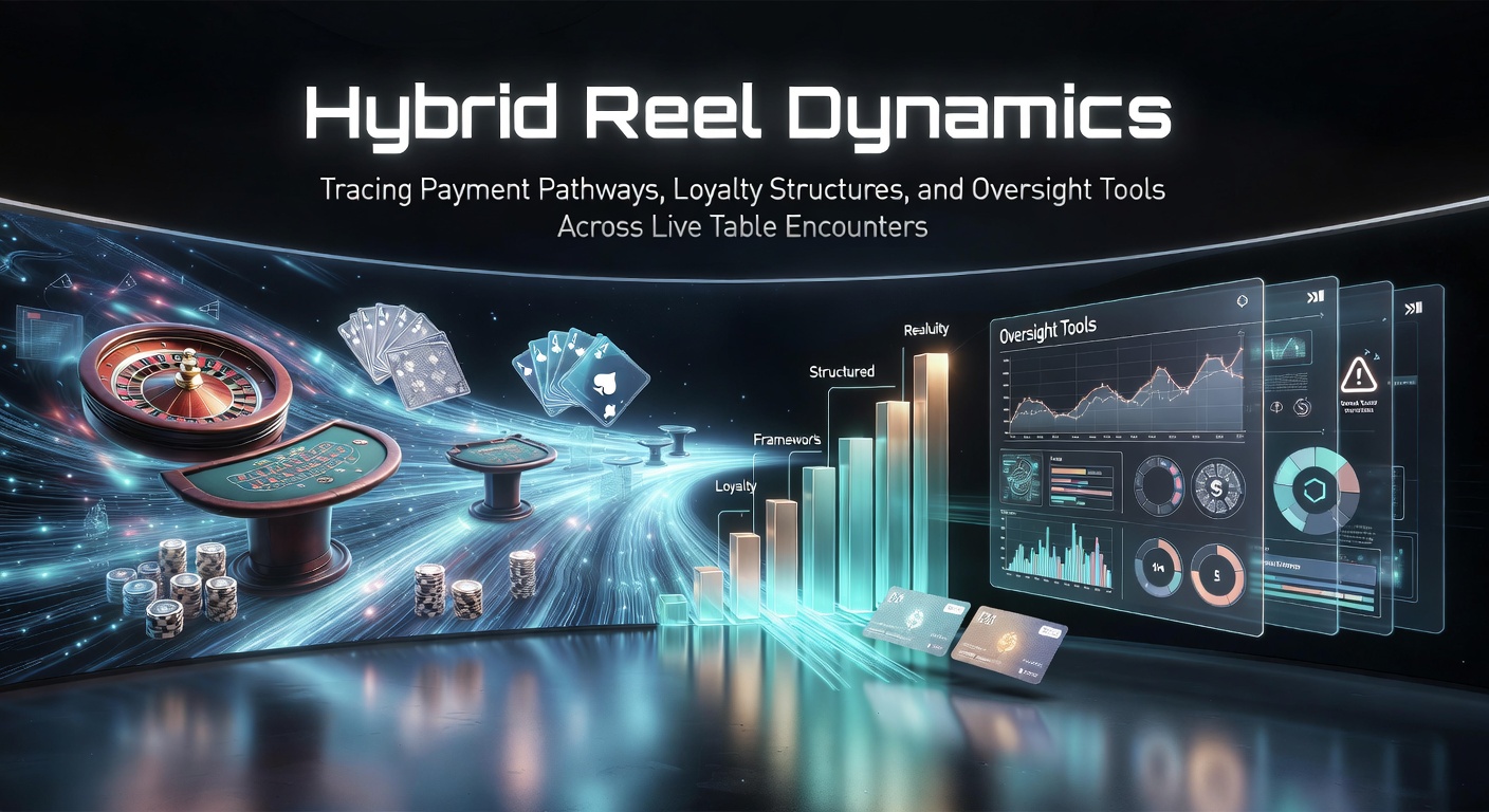 Illustration of hybrid reel and live table gaming systems showing interconnected payment and loyalty pathways