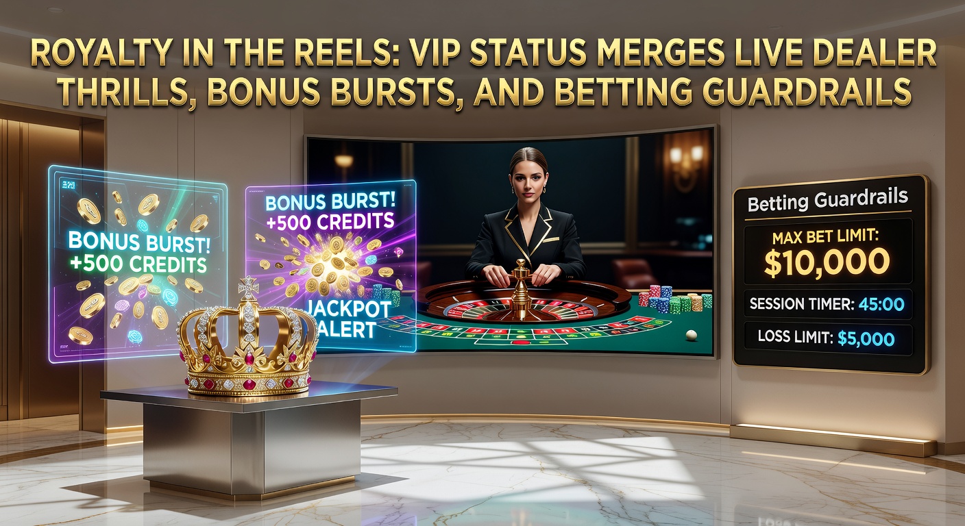 VIP players engaging with live dealer games on a luxurious digital interface, highlighting high-stakes thrills and exclusive bonuses