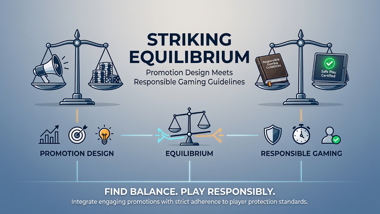 Diagram showing promotional mechanics intersecting with player protection protocols