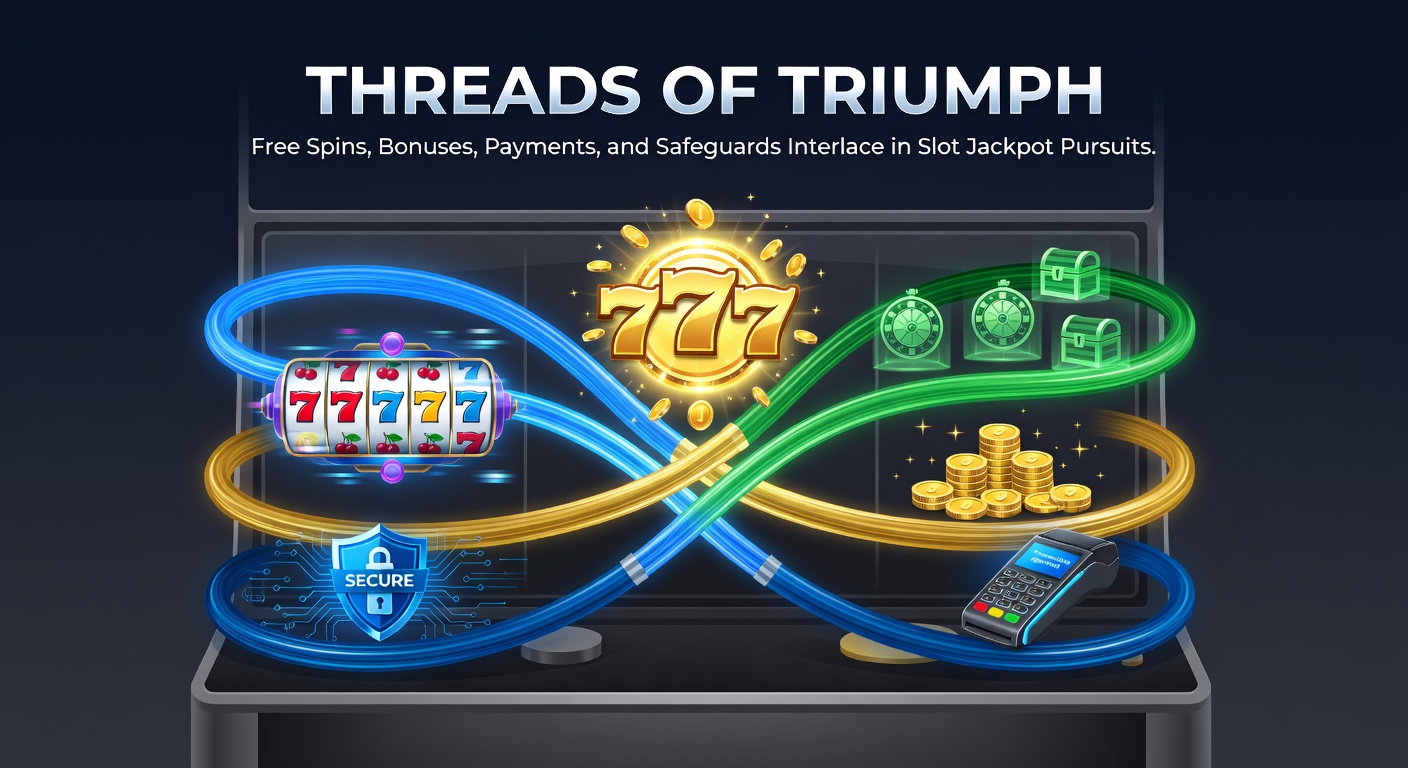 Vibrant slot reels spinning with golden jackpot symbols, free spin icons, and secure lock badges glowing amid bonus multipliers